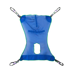 SLING, PT LIFT FULL BODY COMMODE MESH XLG 600LB (12/CS)