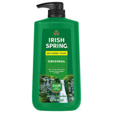 BODYWASH, IRISH SPRING 30OZ W/PUMP (4/CT)