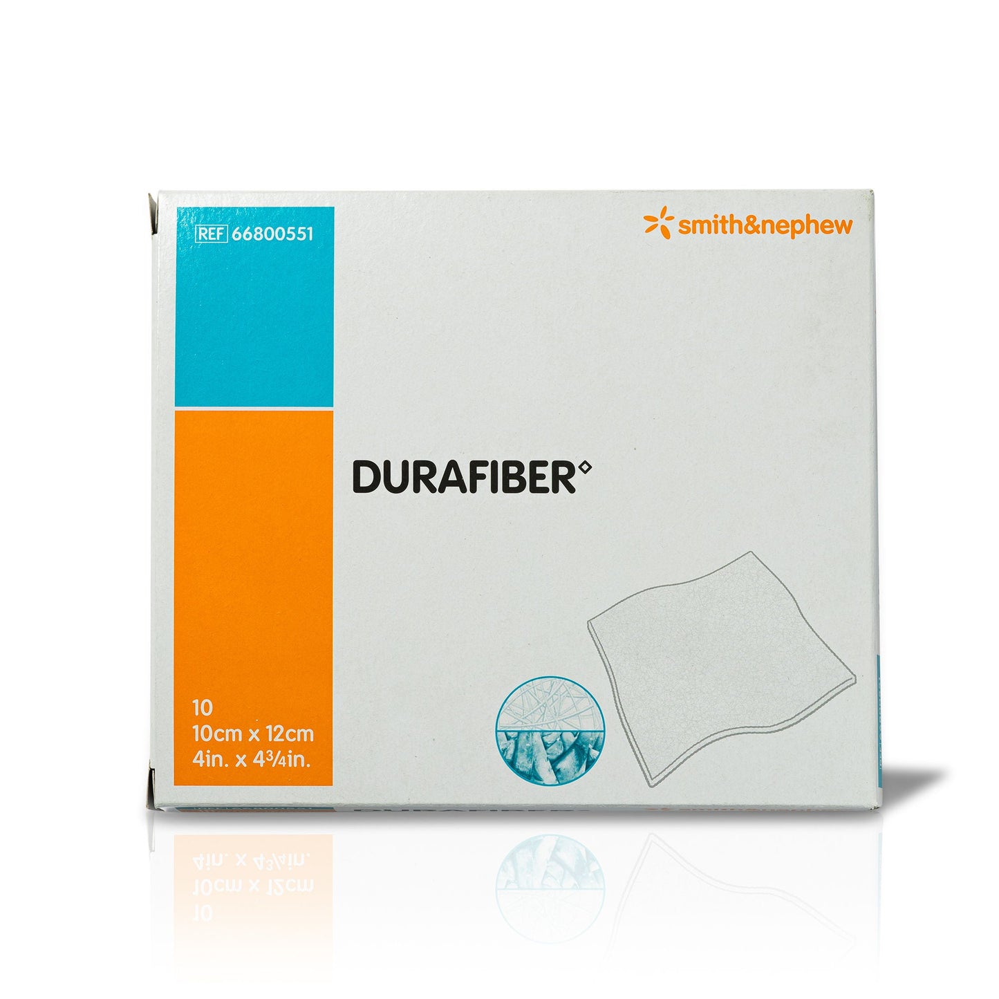 DRESSING, DURAFIBER 4X4" (10/BX 12BX/CS)