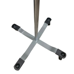 POLE, IV 2HOOK 4LEG BASE ECONOMY