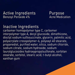 PANOXYL, CRM ACNE WASH 4% 6OZ