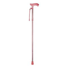 CANE, FOLDING WALKING STICK SWITCH STICKS ENGRAVED ROSE GOLD