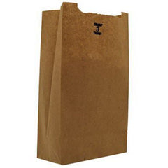 BAG, GROCERY NATURAL KRAFT DURO #30 (500/CS)