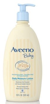 LOTION, BABY AVEENO DAILY 18OZ(12/CS)