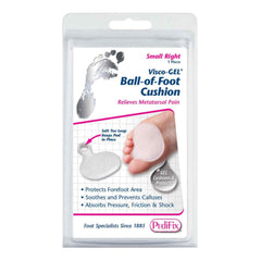PAD, METATARSAL VISCO-GEL W/TOE LOOP RT SM (1/PK)