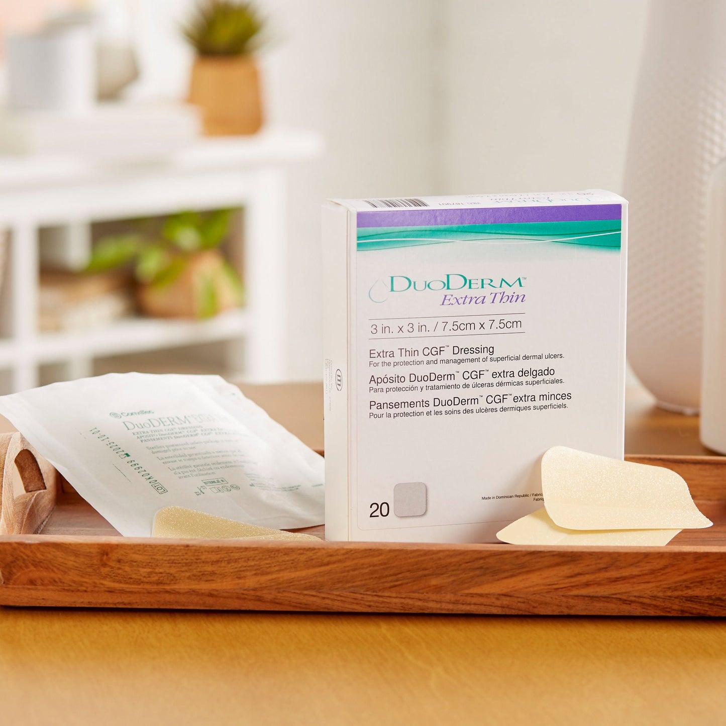 DRESSING, DUODERM CGF STR 3"X3" (20/BX)