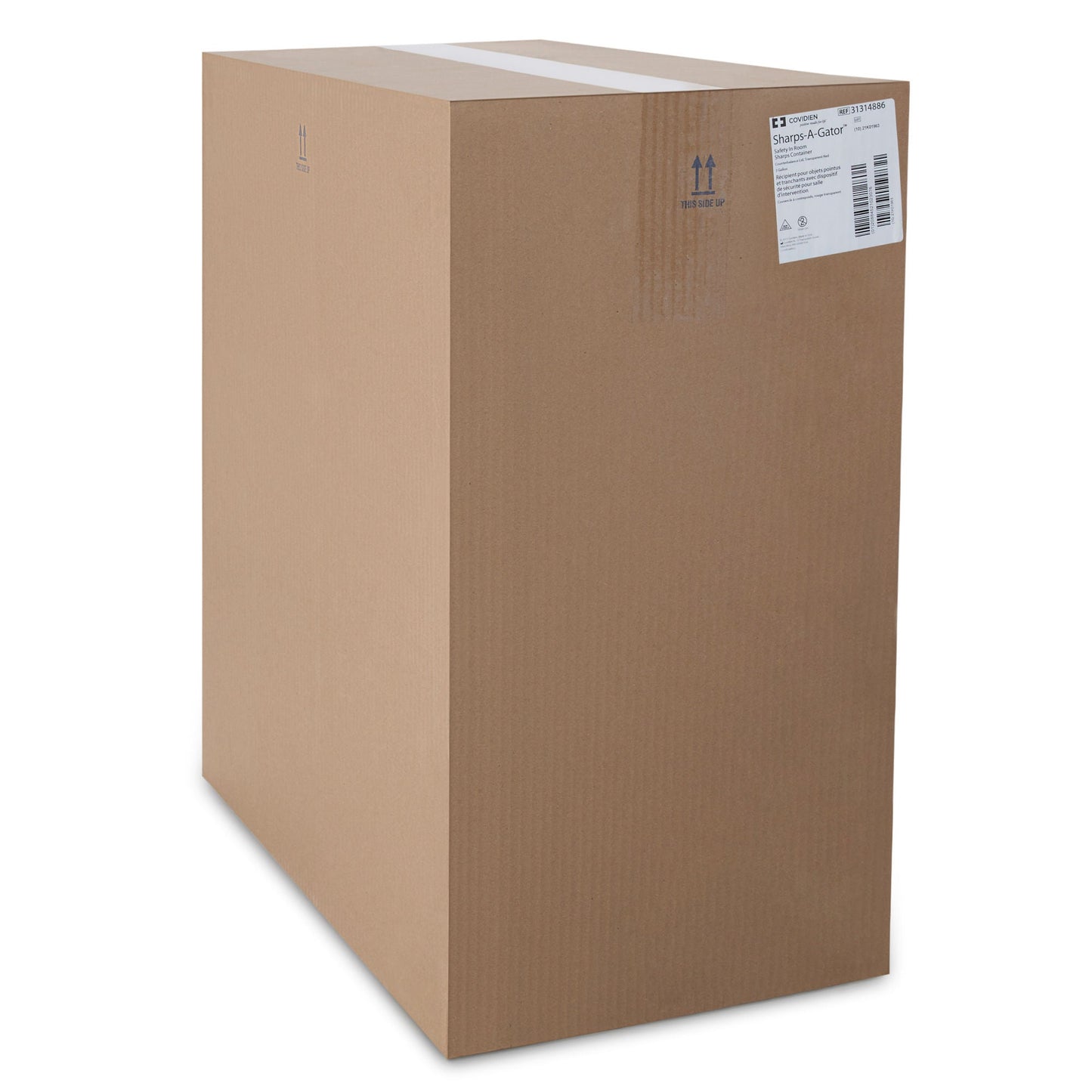 CONTAINER, SHARPS TRANS RED 3GL 4836-TR (12/CS)