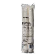 CUP, SOUFFLE PORTN TRTD PAPER WHT 1OZ (250/SL 20SL/CS)
