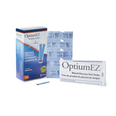 TEST STRIP, BLD GLUC OPTIUM EZ(100/BX 6BX/CS)