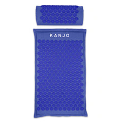 MAT SET, ACUPRESSURE KANJO MEMORY FOAM PERIWINKLE (9/CS)