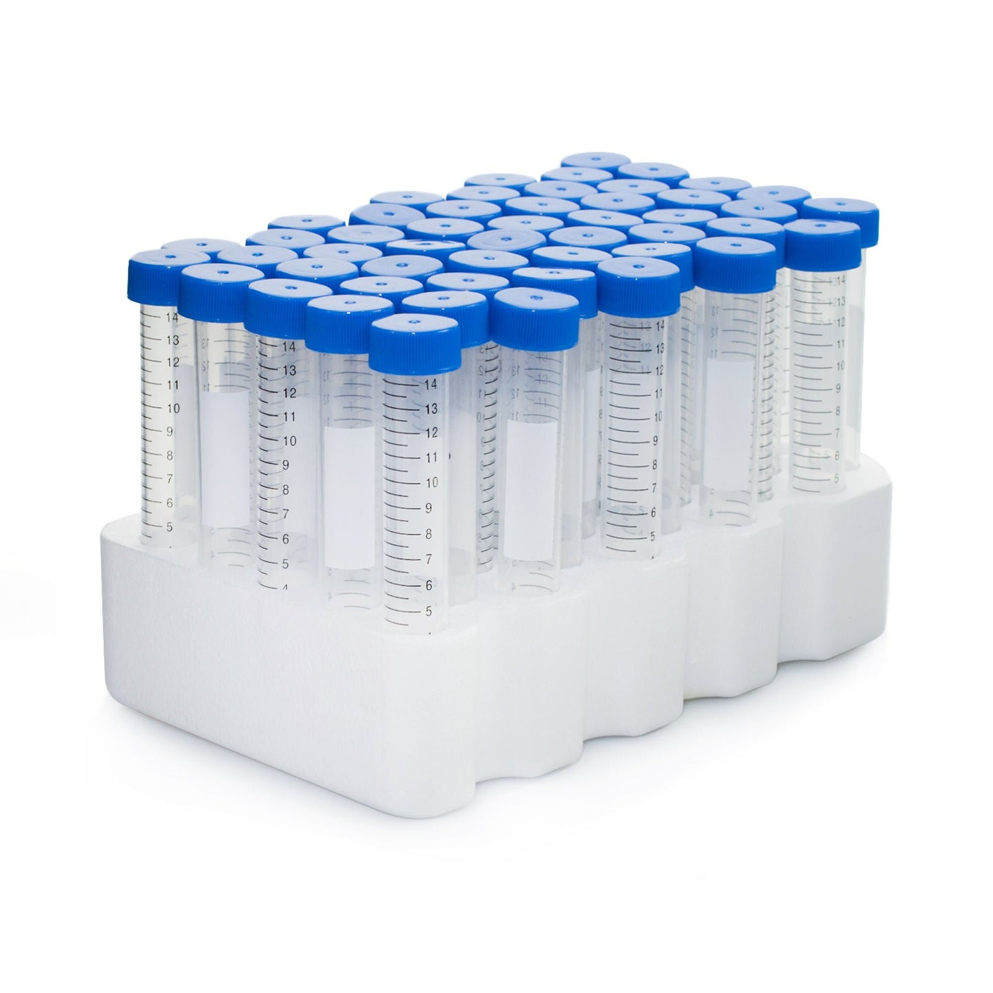 TUBE, CENTRIFUGE STR RACKED POLYPR BLU 15ML (50/PK 10 PK/CS)