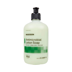 SOAP, ANTIMICRO LOTION ALOE W/PUMP 18OZ (12/CS)