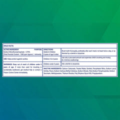 TOOTHPASTE, FRESHMINT W/FLUORIDE .6OZ (144/BX 5BX/CS)