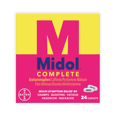 MIDOL, CAP MULTI SYMP (24/BX)