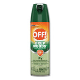 SPRAY, REPELLENT INSECT DRY DEEP WOODS 4OZ (12/CS)