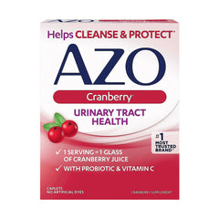 AZO CRANBERRY W/PROBIOTIC/VIT C, TAB (50/BX)
