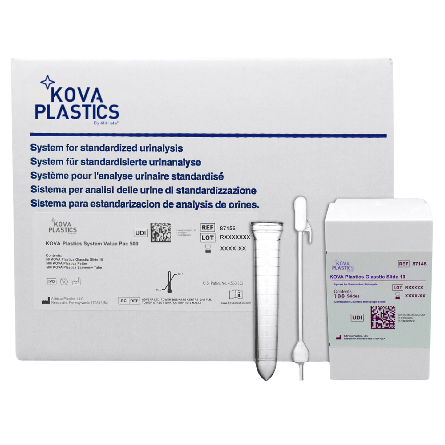 TEST KIT, KOVA SYSTEM PAC 500(500/KT)
