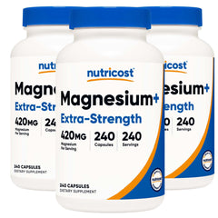 VITAMIN, CAP MAGNESIUM+ XS 420MG (240/BT 12BT/CS)