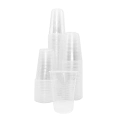 CUP, DRINKING PLAS CLR 7OZ (100/PK 25PK/CS)