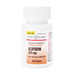 ASPIRIN, TAB ENTERIC 325MG (200/BT 12BT/CS)