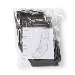 ANKLE BRACE STAB WHT MED MEDIUM W/SPEED LACERS