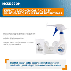 EAR WASH KIT, RIGID TU/BASIN/20 TIPS (1KT/BG 10BG/CS)