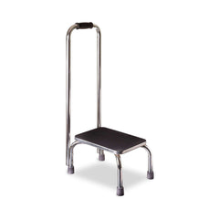 STOOL, FOOT STEP SAFETY W/SUPPORT HANDLE SLIP-RESISTANT