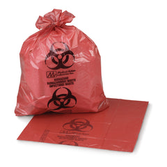 BAG, BIOHAZ HD - SL RED 31X4130-33GL 1.6MIL (100/CS)