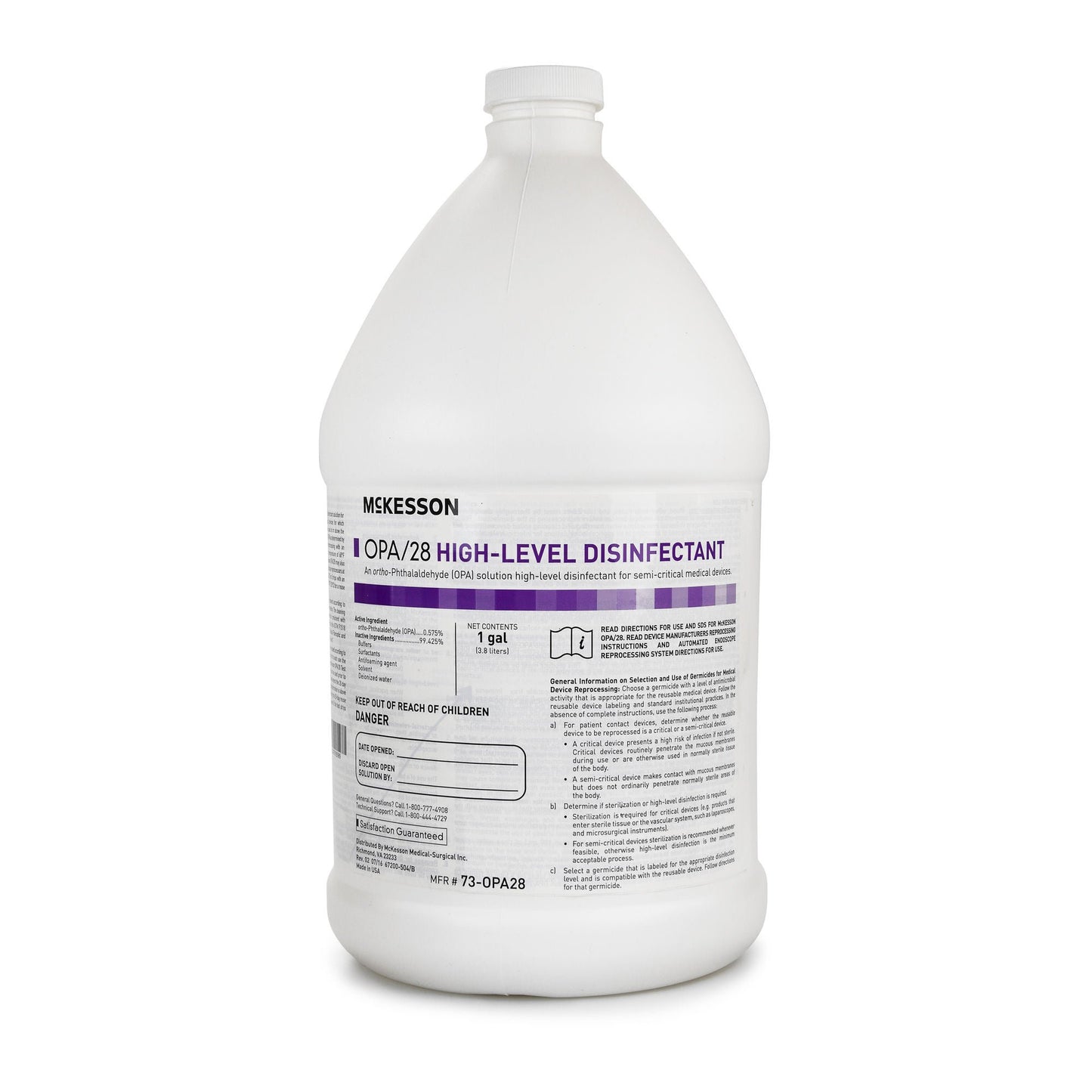 DISINFECTANT, OPA 28 HI-LVL F/ENDOSCOPE GL (4/CS) MGM16