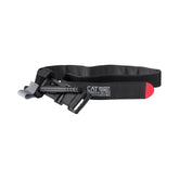 TOURNIQUET, COMBAT APPLICATION1HAND RED TIP BLK