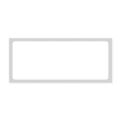 LABEL, THERMAL DIRECT WHT 1" CORE 2.5X1" (1300/RL 8RL/CS)