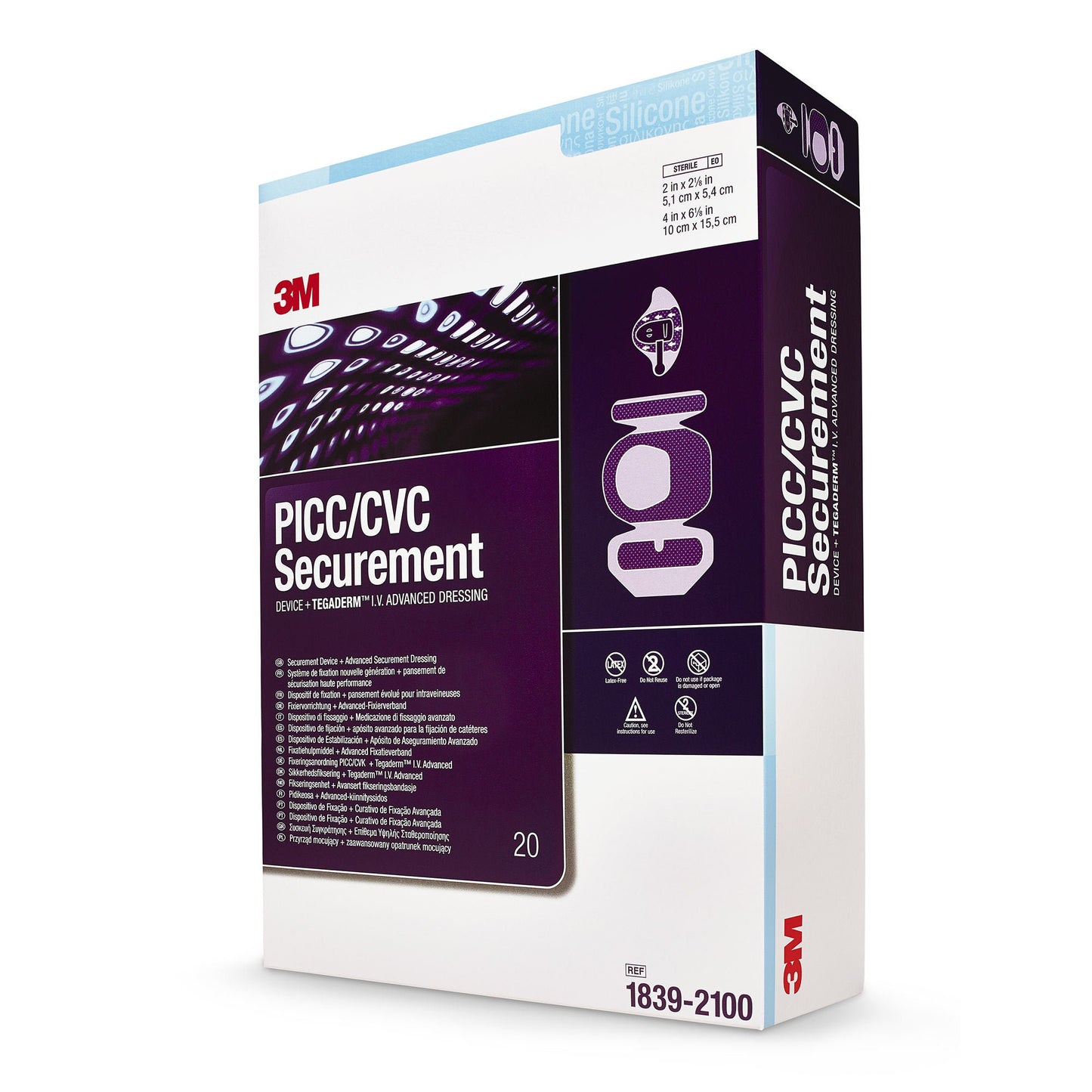 DRESSING, WOUND TEGADERM ADVANCED 4"X6 1/8" (20/BX 4BX/CS)