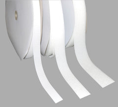 HOOK, ADHESIVE WHT 1"X25YD D/S