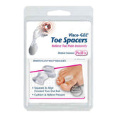 TOE SPACER, VISCO GEL MED (4/PK)