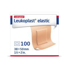 BANDAGE, ADH LEUKOPLAST PATCH 1 1/2X2" (100/BX 12BX/CS)