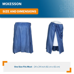 COVER-UP, EXAM W/ELAS BLU (25/CS)