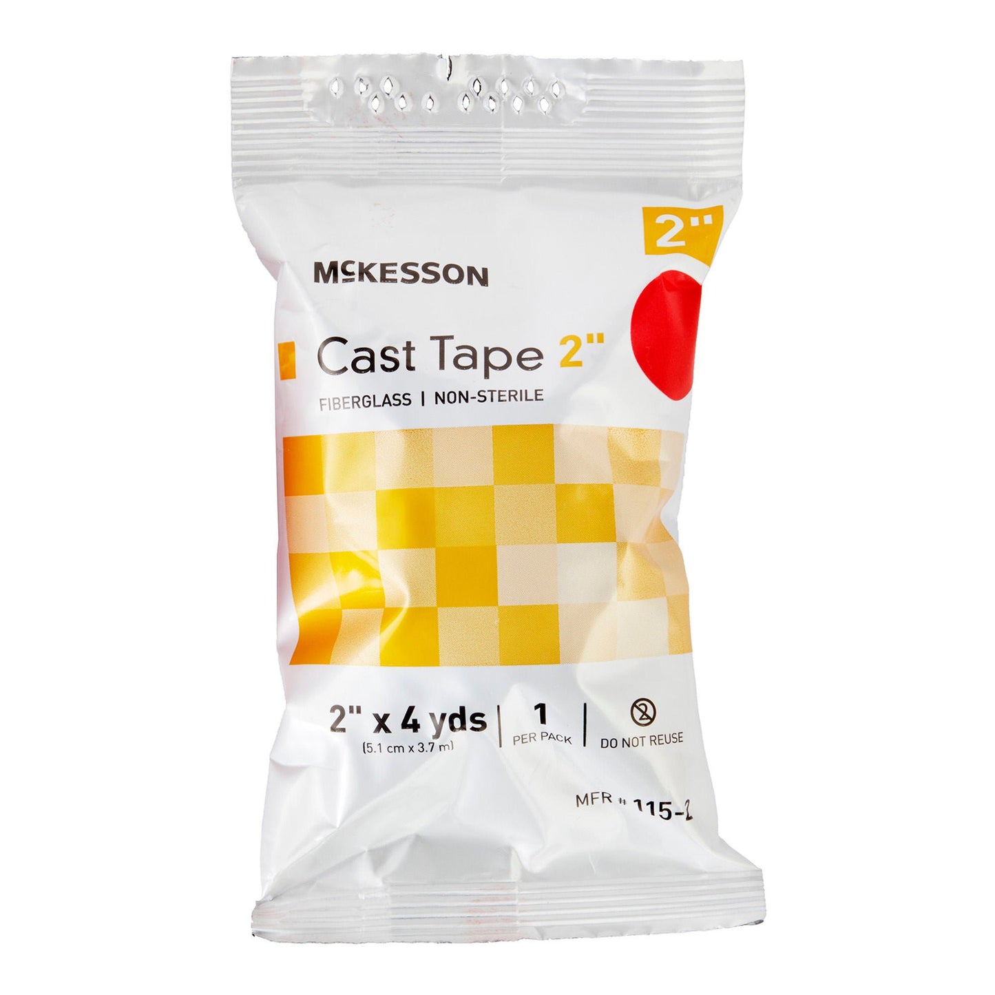 TAPE, CAST RED LF 2"X4YDS (10RL/BX)