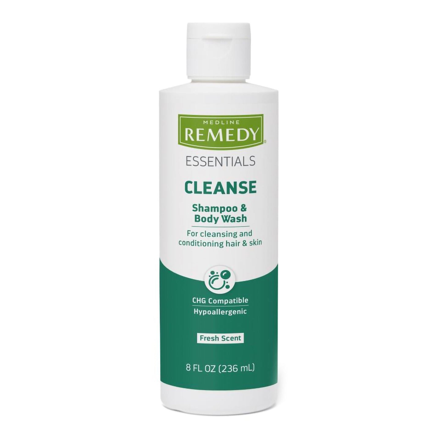 SHAMPOO/BODY WASH, GEL REMEDY ESSENTIALS 8OZ (36/CS)