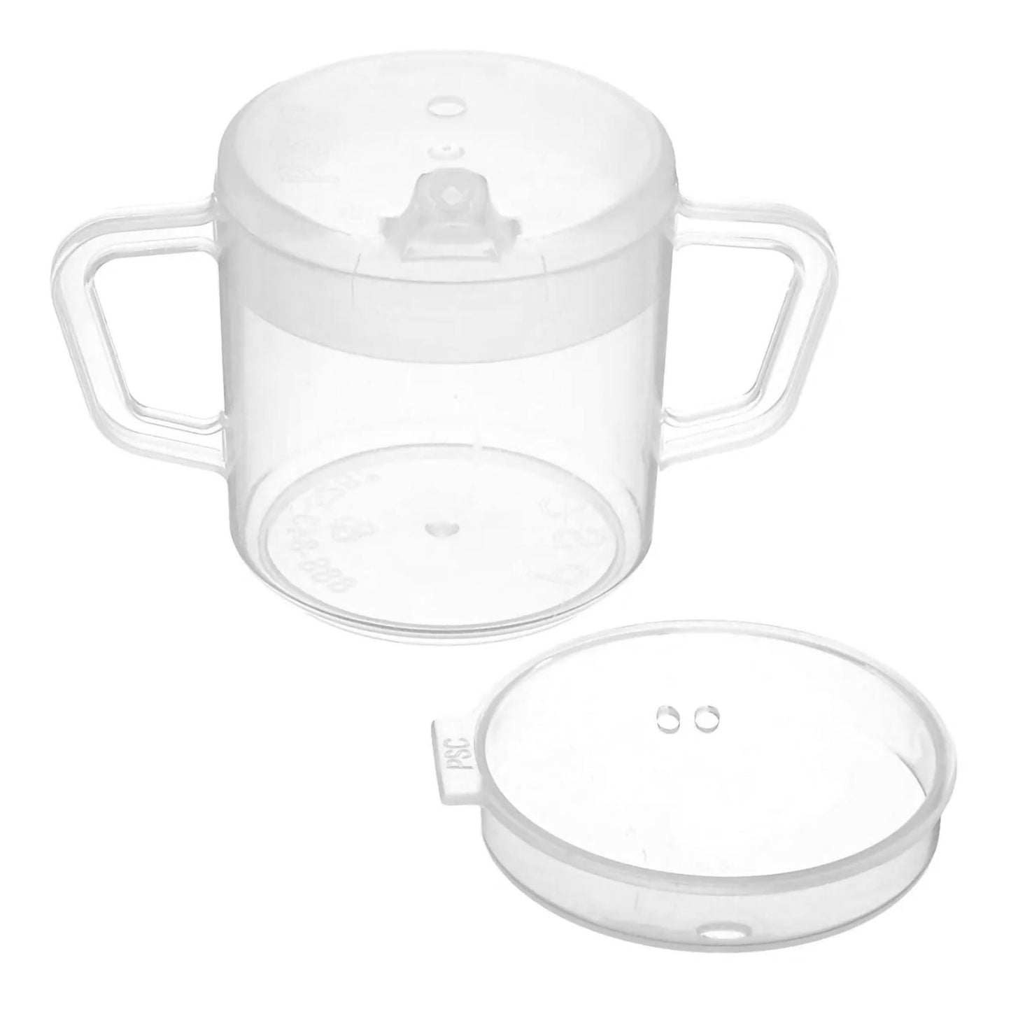 CUP, TWO-HANDLED INDEPENDENCE W/LID (25/PK)