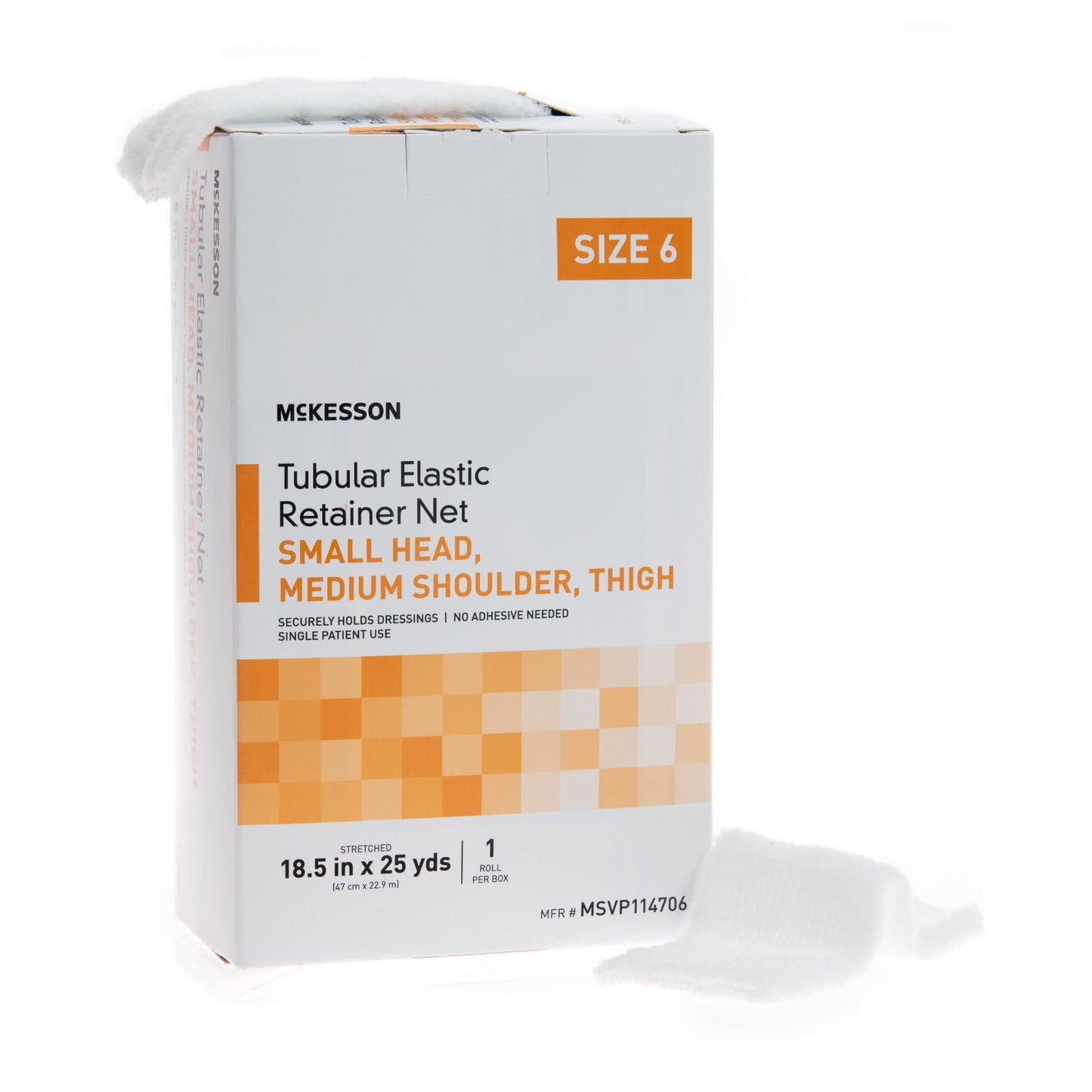 DRESSING, TUBULAR ELAS NET SZ6(1EA/BX 10BX/CS)