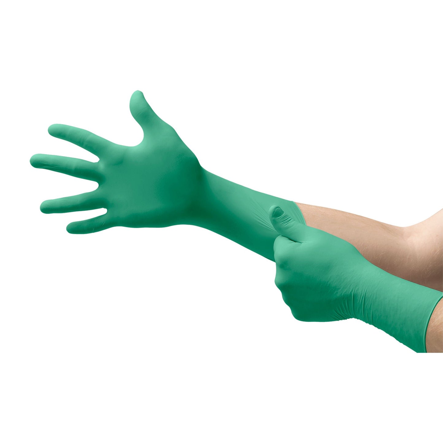 GLOVE, NITRL TOUCHNTUFF LNG CUFF DISP MED (100/BX 10BX/CS)