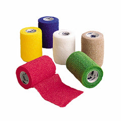 BANDAGE, COBAN ELAS BLU 4"X5YDS (18/BX) 3M