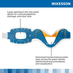 COLLAR, CERVICAL RIGID ADJ HT/FIT H&L CLSR (1/BG 50BG/CS)