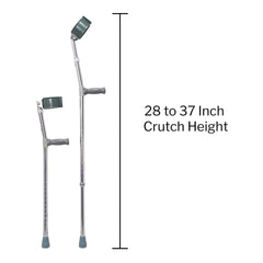 CRUTCH, FORARM ADLT (1PR/BX 6BX/CS)