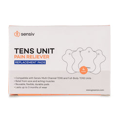 PAD, TENS UNIT SENSIV REPLCMNTSM (4PR/PK 40PK/CS)