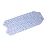 MAT, BATH VNYL SUCTION CUP SKID FREE BLU 16X40