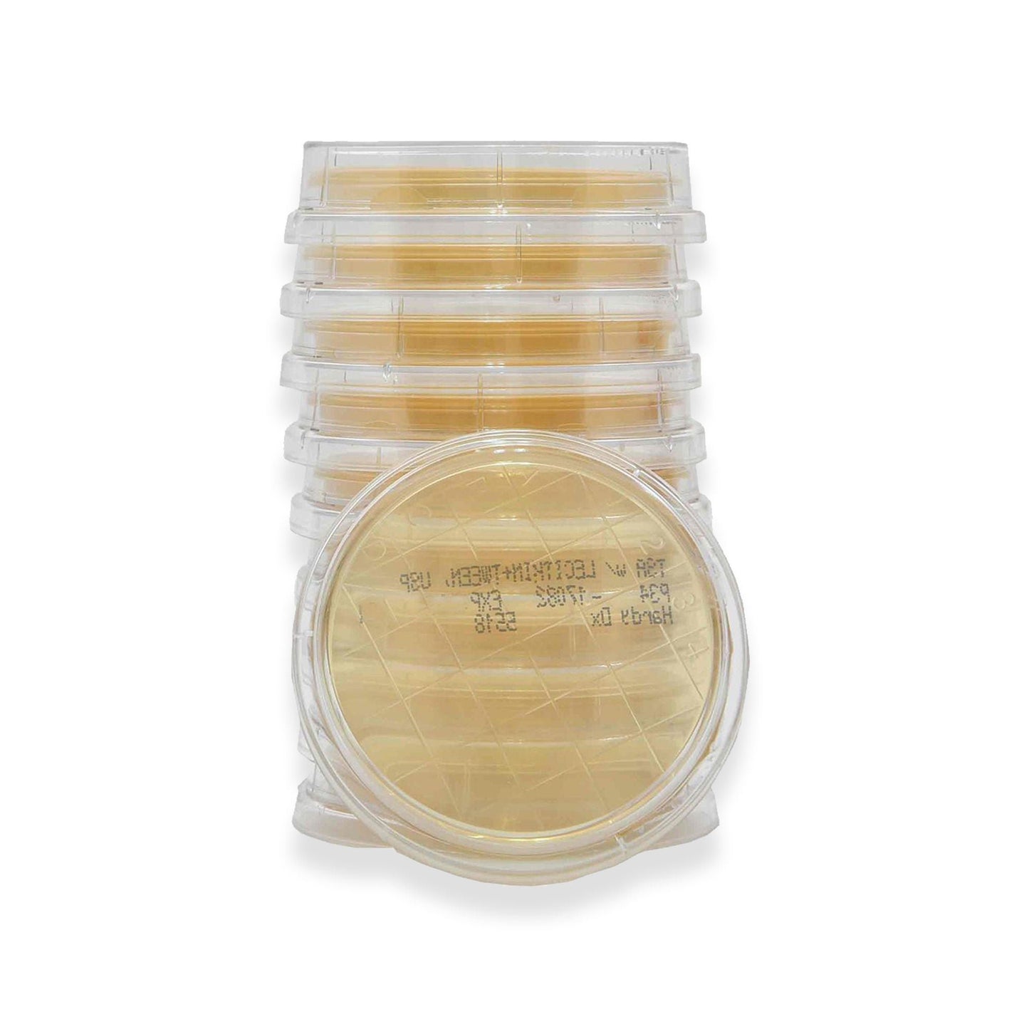 PLATE, TEST TRYPTIC SOY AGAR LECITHIN & TWEEN 15X65MM (10/PK