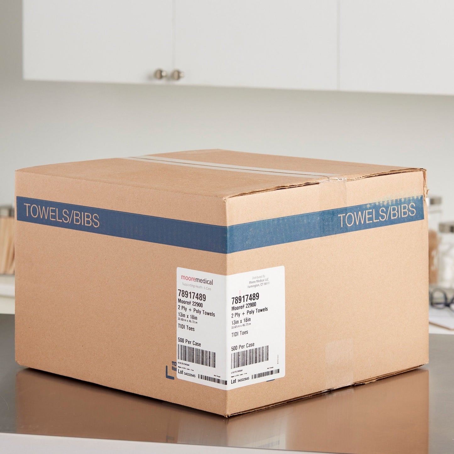 TOWEL, PODIATRY 2PLY 500S