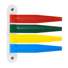 FLAG SYSTEM, EXAM RM 4SIGNAL FLAG WALL MOUNT (1BG 80BG/CS)