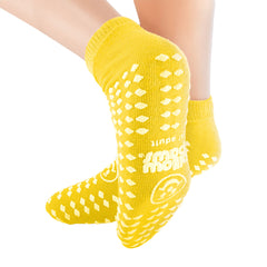 SLIPPER, FALL RISK PILLOW PAWS360 ADLT YLW (48PR/CS)